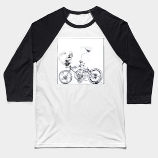 OLD SKOOL BMX Baseball T-Shirt